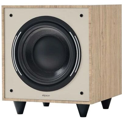 Elipson Horus 8S Light Wood - Subwoofer - Publicité Elipson Horus 8S Light Wood - Subwoofer - Publicité