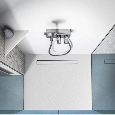 U-TILE - Solid Surface Corner Shelf - 24x24 cm - 2,4 cm - Mensola U-TILE - Solid Surface Corner Shelf - 24x24 cm - 2,4 cm - Mensola