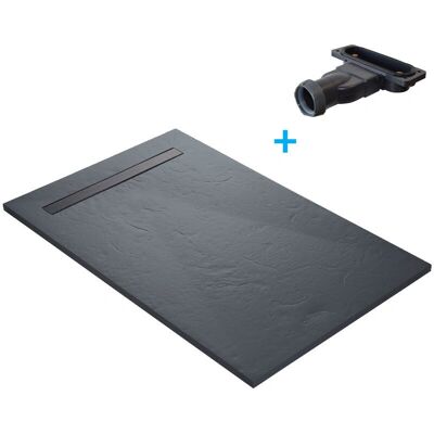U-TILE - SLATE - 100 x 100 cm - Shower Tray U-TILE - SLATE - 100 x 100 cm - Shower Tray