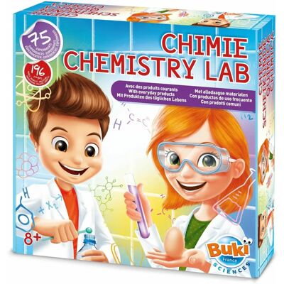 Buki France Buki - Chemistry 75 Experiments - Science Lab Kit Buki France Buki - Chemistry 75 Experiments - Science Lab Kit