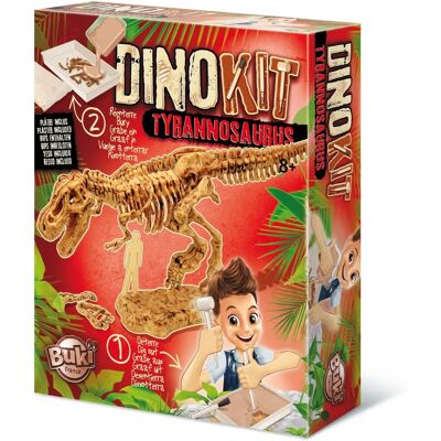 Buki France Buki DinoKit Tyrannosaurus - Dinoszaurusz fosszília ásatás készlet Buki France Buki DinoKit Tyrannosaurus - Dinoszaurusz fosszília ásatás készlet