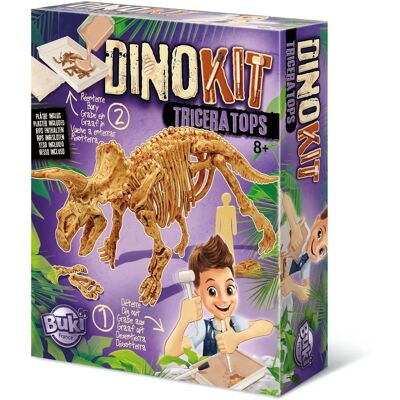 BUKI Francia Paleontológia Dino Készlet - Triceratops BUKI Francia Paleontológia Dino Készlet - Triceratops