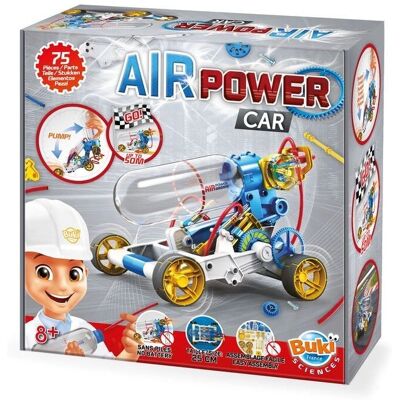 Buki 507502 Jouet Scientifique pour Enfants - Véhicule à Air - Intérieur - Multicolore - 8+ - Kit STEM - Publicité Buki 507502 Jouet Scientifique pour Enfants - Véhicule à Air - Intérieur - Multicolore - 8+ - Kit STEM - Publicité