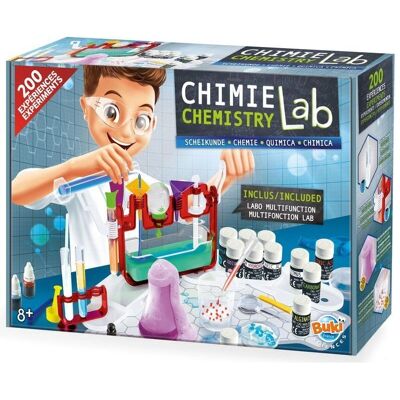 Buki 8364 Kinderscientific Toy - Chemielabor - 200 Experimente Buki 8364 Kinderscientific Toy - Chemielabor - 200 Experimente