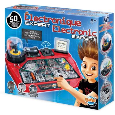 Buki Electronic Expert - Kit elettronico - 8+ anni Buki Electronic Expert - Kit elettronico - 8+ anni