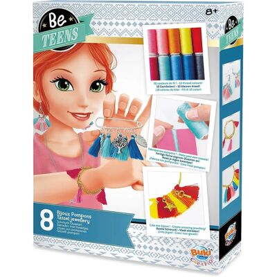 Giocattolo artistico e artigianale BUKI BE109 - Kit di Gioielli per Bambini Giocattolo artistico e artigianale BUKI BE109 - Kit di Gioielli per Bambini