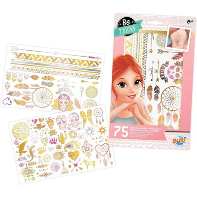 BUKI FRANCE 75 Waschbare Tattoos - Wash-Off Tattoos BUKI FRANCE 75 Waschbare Tattoos - Wash-Off Tattoos
