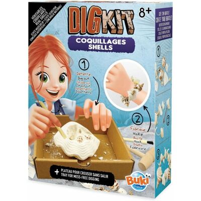 Buki Muscheln Experimentierkasten - Wissenschaftskoffer für Kinder Buki Muscheln Experimentierkasten - Wissenschaftskoffer für Kinder