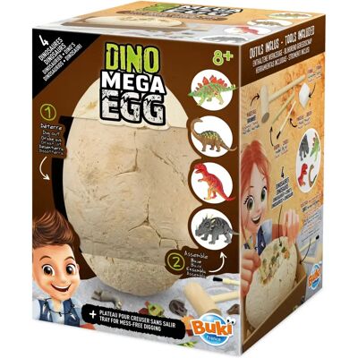 Buki Dino Mega Egg - Unisex Dinosaur Puzzle Set Buki Dino Mega Egg - Unisex Dinosaur Puzzle Set