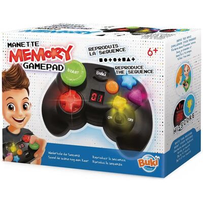 Buki France Memory Gamepad - 5 éves kortól - Memória vezérlő Buki France Memory Gamepad - 5 éves kortól - Memória vezérlő