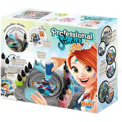 Buki Professionelles Studio Spin Art - Grau - Kunststudio-Kit Buki Professionelles Studio Spin Art - Grau - Kunststudio-Kit