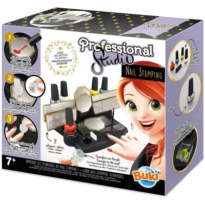 Kit Professionnel de Stamperie d'Ongles BUKI - Multicolore - Publicité Kit Professionnel de Stamperie d'Ongles BUKI - Multicolore - Publicité
