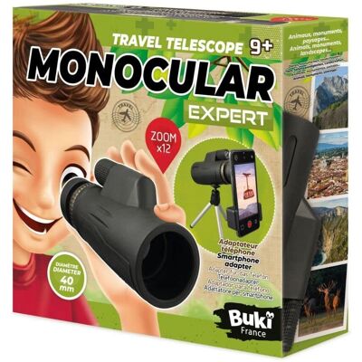 Buki France Expert Monocular - 12x40 Beobachtungsgerät Buki France Expert Monocular - 12x40 Beobachtungsgerät