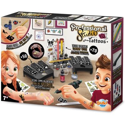 Studio de tatouage multicolore BUKI - Tatouages temporaires professionnels Studio de tatouage multicolore BUKI - Tatouages temporaires professionnels