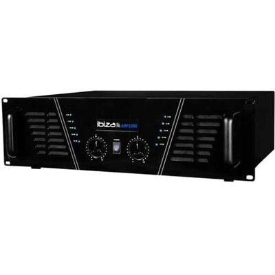 Ibiza Sound AMP1000 - Amplificateur Stéréo 2x800W - Publicité Ibiza Sound AMP1000 - Amplificateur Stéréo 2x800W - Publicité