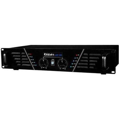 Ibiza Sound AMP-300-S 2 x 240 W - Amplificateur - Publicité Ibiza Sound AMP-300-S 2 x 240 W - Amplificateur - Publicité