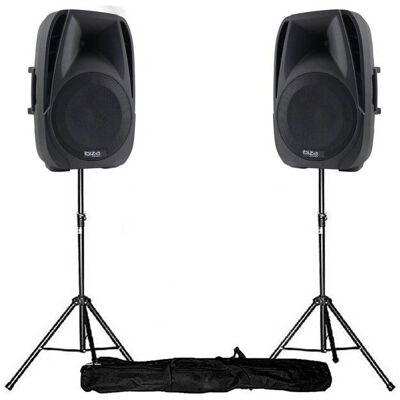 Ibiza Light Enceinte Bluetooth sans fil 8'' - Système Audio - Publicité Ibiza Light Enceinte Bluetooth sans fil 8'' - Système Audio - Publicité