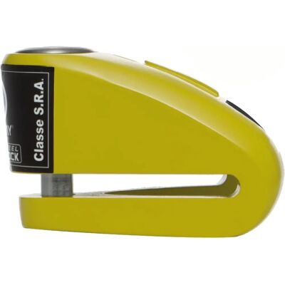 Auvray B-Lock 10 Jaune/Noir Alarme Disque - Publicité Auvray B-Lock 10 Jaune/Noir Alarme Disque - Publicité
