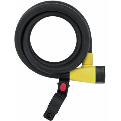 Auvray - Cadenas spirale pour vélo 150cm - Certifié CE/FUB - Publicité Auvray - Cadenas spirale pour vélo 150cm - Certifié CE/FUB - Publicité