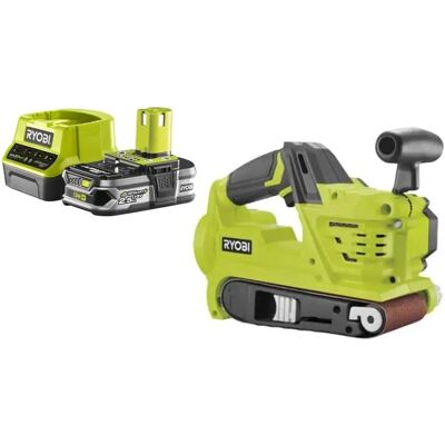 Ponceuse à bande RYOBI 75mm 18V OnePlus R18BS - Batterie & Chargeur - Publicité Ponceuse à bande RYOBI 75mm 18V OnePlus R18BS - Batterie & Chargeur - Publicité