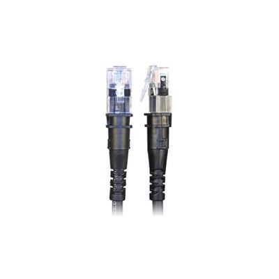 PatchSee TP-6A-F/4 Dünnes Patch-Netzkabel - Schwarz - 1,2 m - Cat6a PatchSee TP-6A-F/4 Dünnes Patch-Netzkabel - Schwarz - 1,2 m - Cat6a