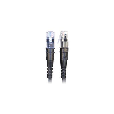 Câble réseau PatchSee TP-6A-F/7 - 2,1 m, Blindé, Noir, Cat6a Câble réseau PatchSee TP-6A-F/7 - 2,1 m, Blindé, Noir, Cat6a