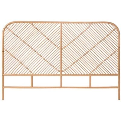 Drawer - Kayan - Naturel - Rotin Headboard - Publicité Drawer - Kayan - Naturel - Rotin Headboard - Publicité