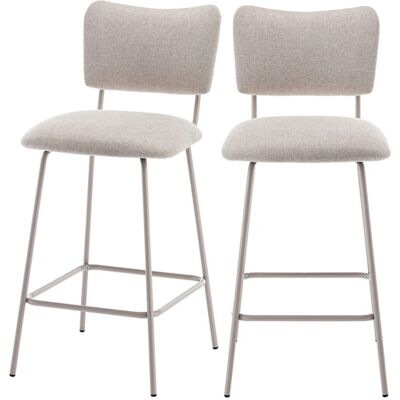 Drawer Vander - Chaises de bar - Beige - Contemporain - Publicité Drawer Vander - Chaises de bar - Beige - Contemporain - Publicité