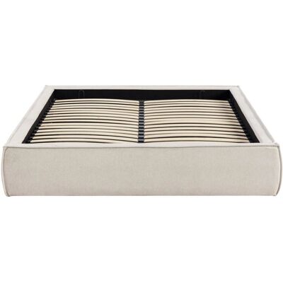 Drawer - Liberio - Beige - 160x200 - Lit coffre - Publicité Drawer - Liberio - Beige - 160x200 - Lit coffre - Publicité