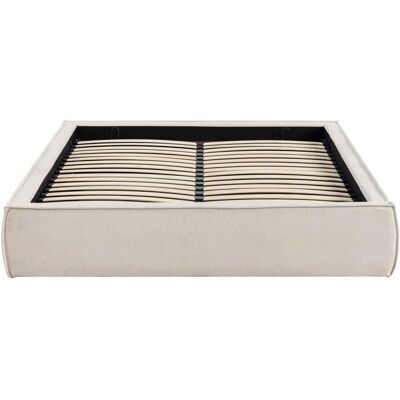 Drawer - Liberio - Beige - 140x190 - Lit coffre - Publicité Drawer - Liberio - Beige - 140x190 - Lit coffre - Publicité
