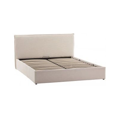 Drawer - Cama - Velvet grey - 160x200cm - Lit de rangement - Publicité Drawer - Cama - Velvet grey - 160x200cm - Lit de rangement - Publicité