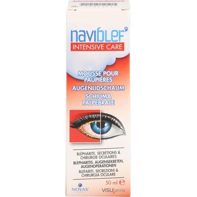 VISUfarma Naviblef Intensive Care Augenlidschaum - Blepharitis Behandlung VISUfarma Naviblef Intensive Care Augenlidschaum - Blepharitis Behandlung