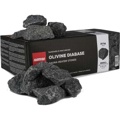 Piedras de sauna Desineo Harvia - 20kg Granito volcánico Piedras de sauna Desineo Harvia - 20kg Granito volcánico