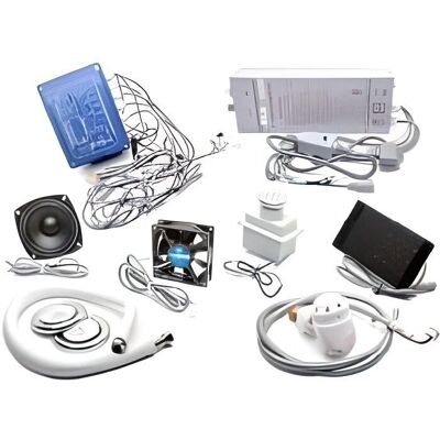 LUTECE - Kit Hamam pequeño - 2.8KW, pantalla LCD, accesorios LUTECE - Kit Hamam pequeño - 2.8KW, pantalla LCD, accesorios