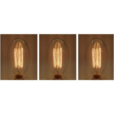 GREENSENSATION - BT75 - Vintage Edison E27 - Set di lampadine GREENSENSATION - BT75 - Vintage Edison E27 - Set di lampadine