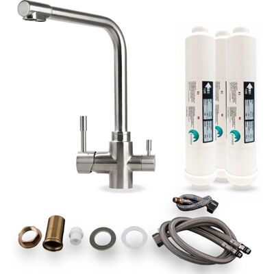 Desineo - 3-Vías - Agua filtrada - Cocina - Faucet Desineo - 3-Vías - Agua filtrada - Cocina - Faucet