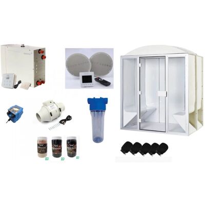 Cabina de vapor acrílica Desineo 6 plazas - Spa Cabina de vapor acrílica Desineo 6 plazas - Spa