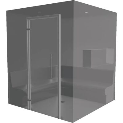 Kit de cabina de vapor Desineo - Ajustable 180x180 Kit de cabina de vapor Desineo - Ajustable 180x180