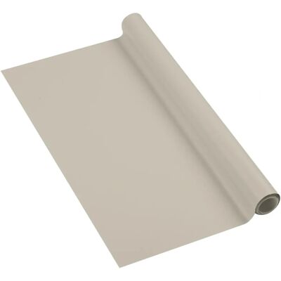 Venilia Película de aspecto cuero taupe autoadhesiva - Cubierta decorativa para muebles y paredes Venilia Película de aspecto cuero taupe autoadhesiva - Cubierta decorativa para muebles y paredes