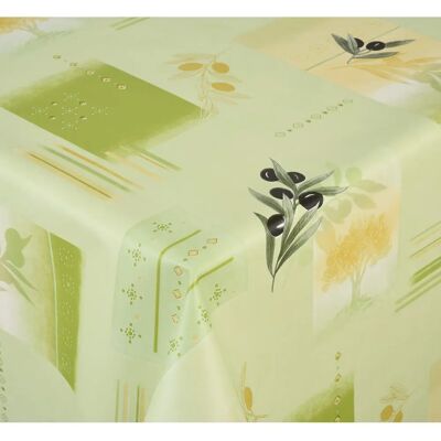 Vénilia Nappe imperméable - 140x140cm - Vert Vénilia Nappe imperméable - 140x140cm - Vert
