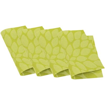 Venilia Nappe de table vert anis - 45 x 30 cm, lot de 4 Venilia Nappe de table vert anis - 45 x 30 cm, lot de 4