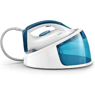 Philips - 5.2 Bar 2400W - Bleu Blanc - Steam Generator Iron - Publicité Philips - 5.2 Bar 2400W - Bleu Blanc - Steam Generator Iron - Publicité