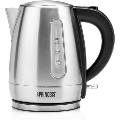 Bouilloire électrique Princess 236023 - 1L, 2200W, Inox - Publicité Bouilloire électrique Princess 236023 - 1L, 2200W, Inox - Publicité