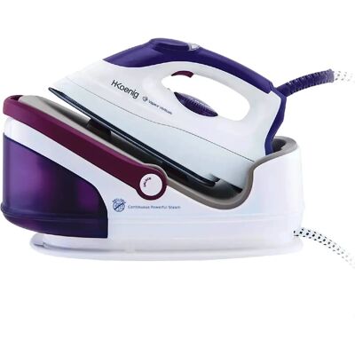H.Koenig - Vix9 - Violet - Blanc - Steam Generator Iron H.Koenig - Vix9 - Violet - Blanc - Steam Generator Iron