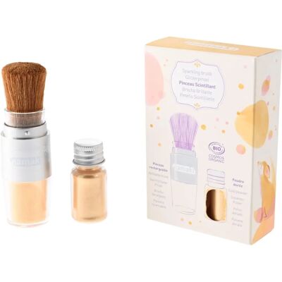 Namaki - Złota Błyszcząca Mineralna Proszek i Magiczny Pędzelek - Dzieci 3+ Namaki - Złota Błyszcząca Mineralna Proszek i Magiczny Pędzelek - Dzieci 3+