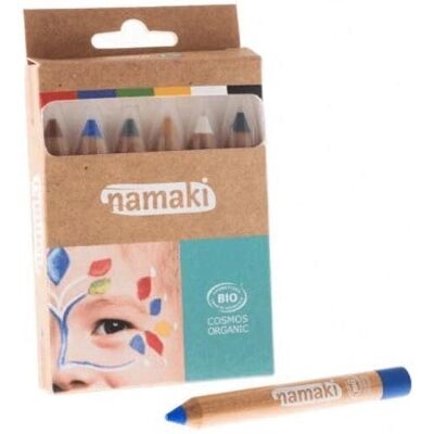 Namaki Regenbogen Gesichtsbemalung-Set - Bio & Sicher für Kinder Namaki Regenbogen Gesichtsbemalung-Set - Bio & Sicher für Kinder