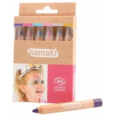 Namaki Bio Schminkstifte Set 6 - Magische Welten Namaki Bio Schminkstifte Set 6 - Magische Welten