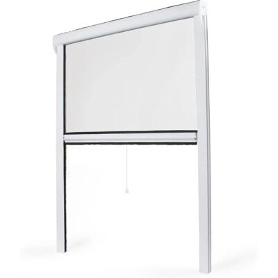Zanzariera rollabile in PVC bianco - 80x130cm Zanzariera rollabile in PVC bianco - 80x130cm