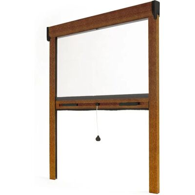 Zanzariera AVOSDIM - Persiana avvolgibile, look legno, 80x100cm Zanzariera AVOSDIM - Persiana avvolgibile, look legno, 80x100cm