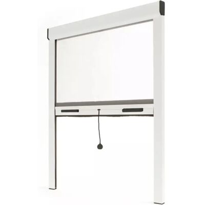 AvosDim Weiße Aluminium-Rollmoskito-Rollo - 1000x1600mm AvosDim Weiße Aluminium-Rollmoskito-Rollo - 1000x1600mm